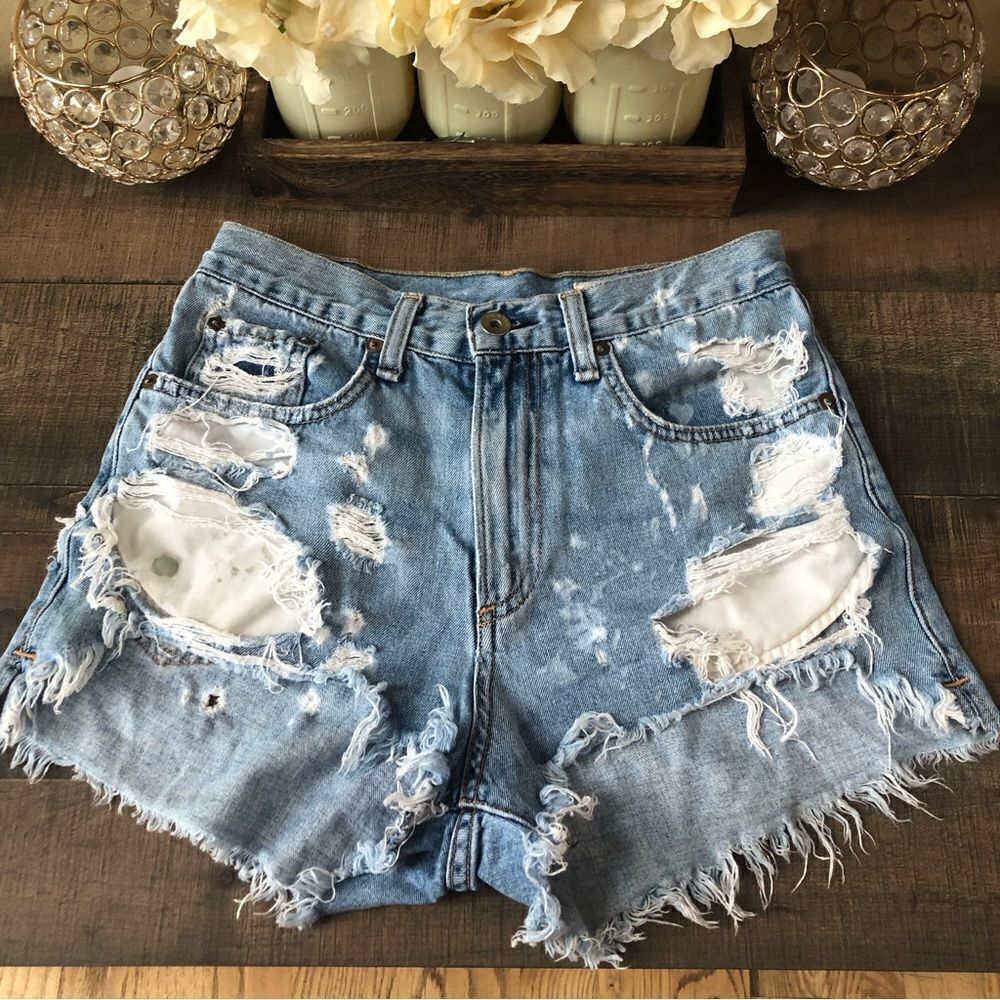 Rag and Bone Distressed Shorts